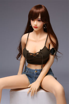 comprare Grandi tette vita adulta come bambole, 158 cm sex vera bambola d' amore con scheletro fabbricazione online